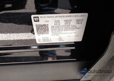 2023 Chevrolet Blazer Fwd 2Lt from USA, damaged, VIN 3GNKBCR44PS133719